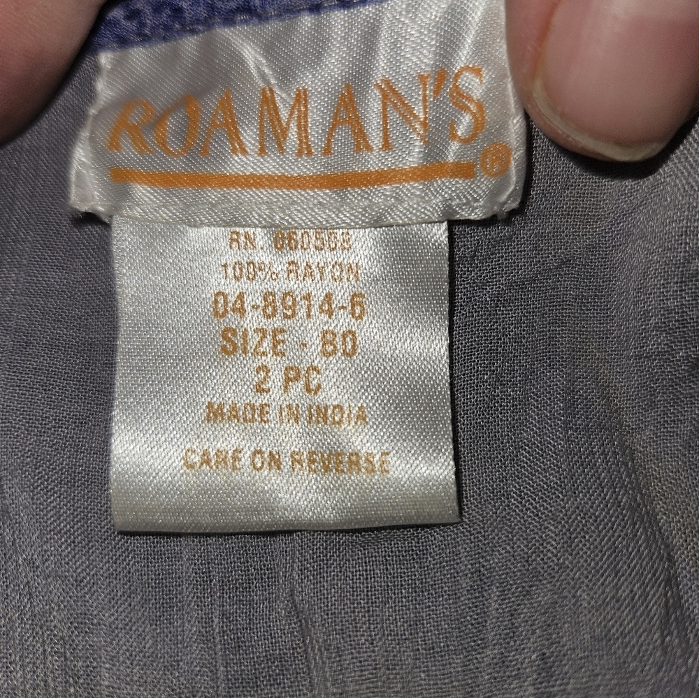 Roaman's Womans Sleeveless Dress - Picture 8 of 14